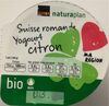 Yogourt citron, de Suisse romande, bio - Product