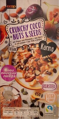 Crunchy Coco Nuts & Seeds aux figues et aux prunes - Produit