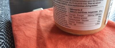 Purée de cacahuètes - Nährwertangaben - fr