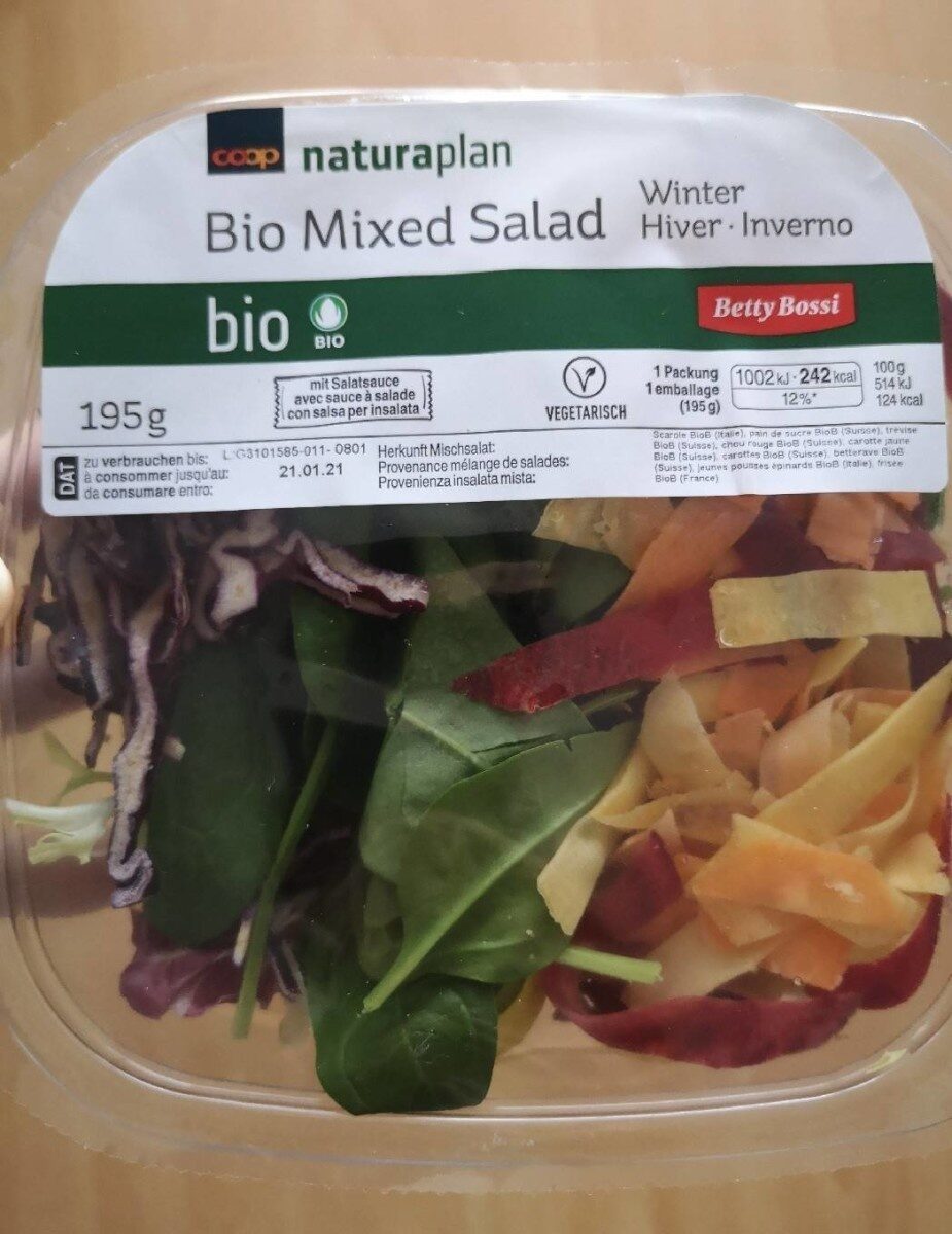 Bio Mixed Salad - Product - fr