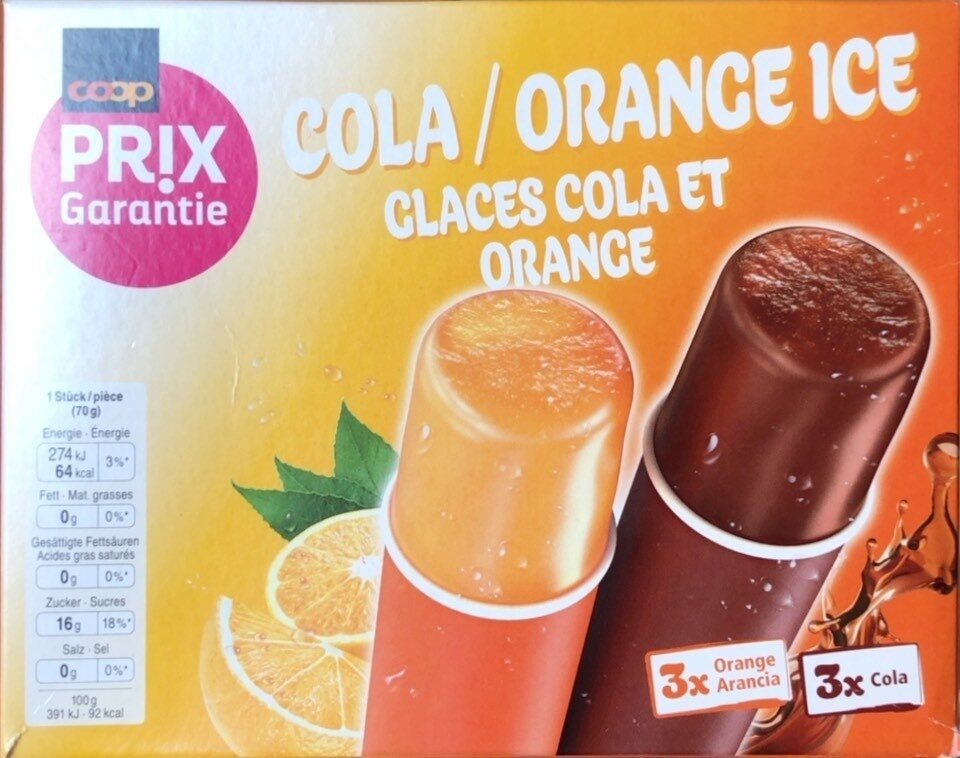 Glaces cola et orange - نتاج - fr