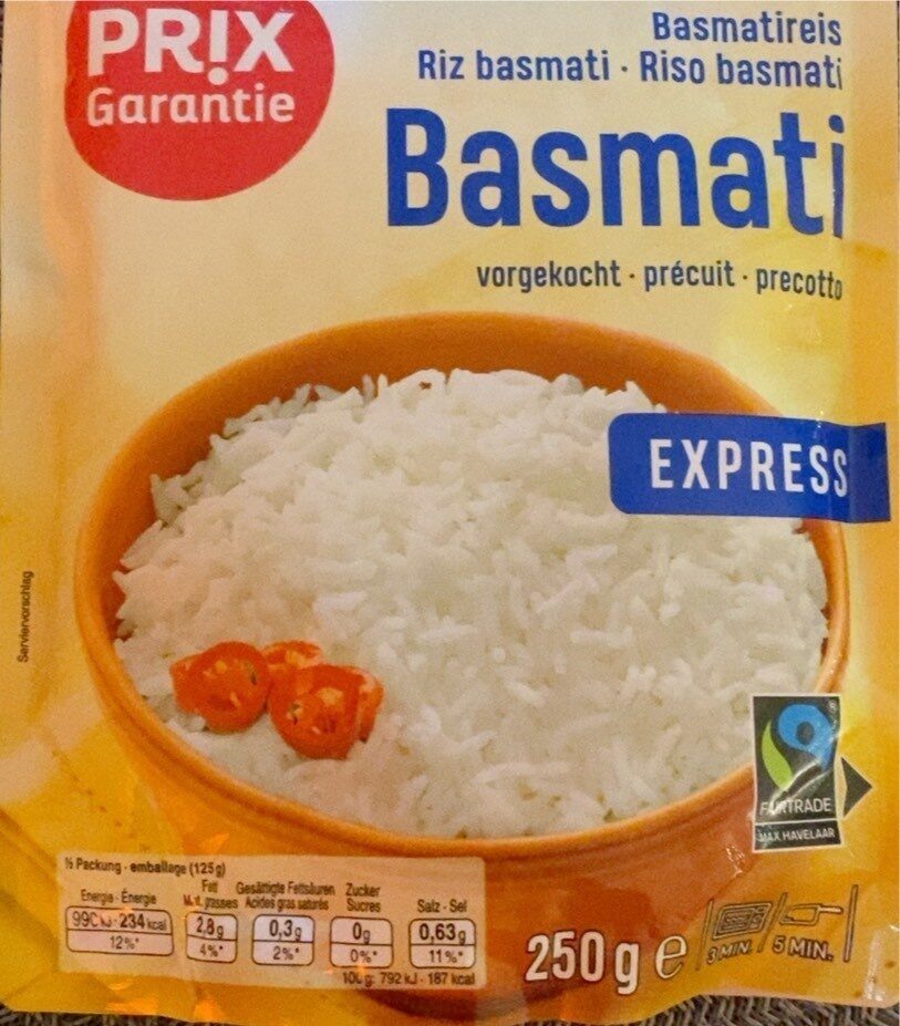 Riz Basmati express - Produkt