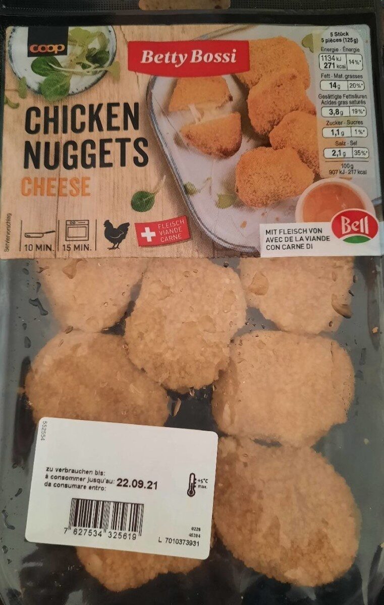 Chicken nuggets cheese - Prodotto - fr