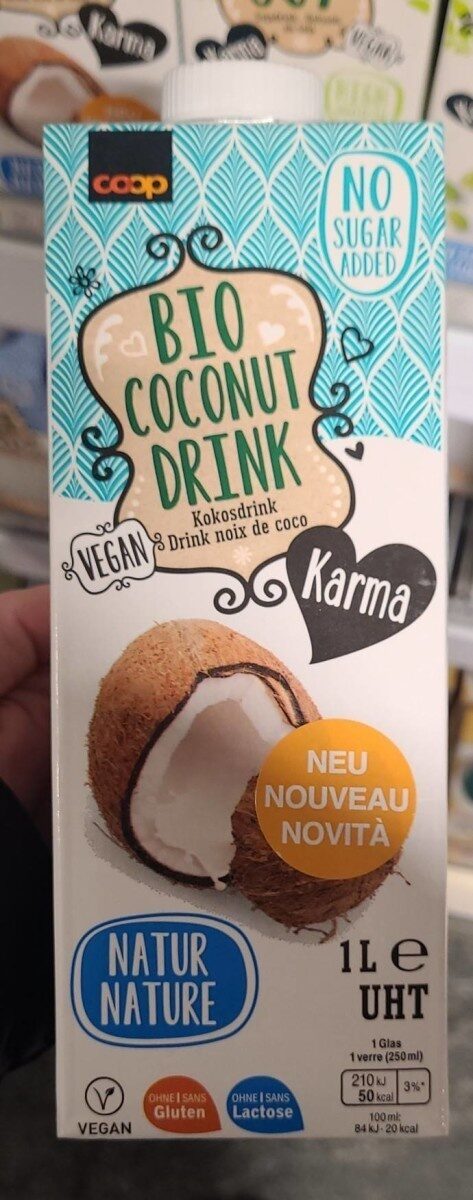 Bio coconut drink - Product - fr