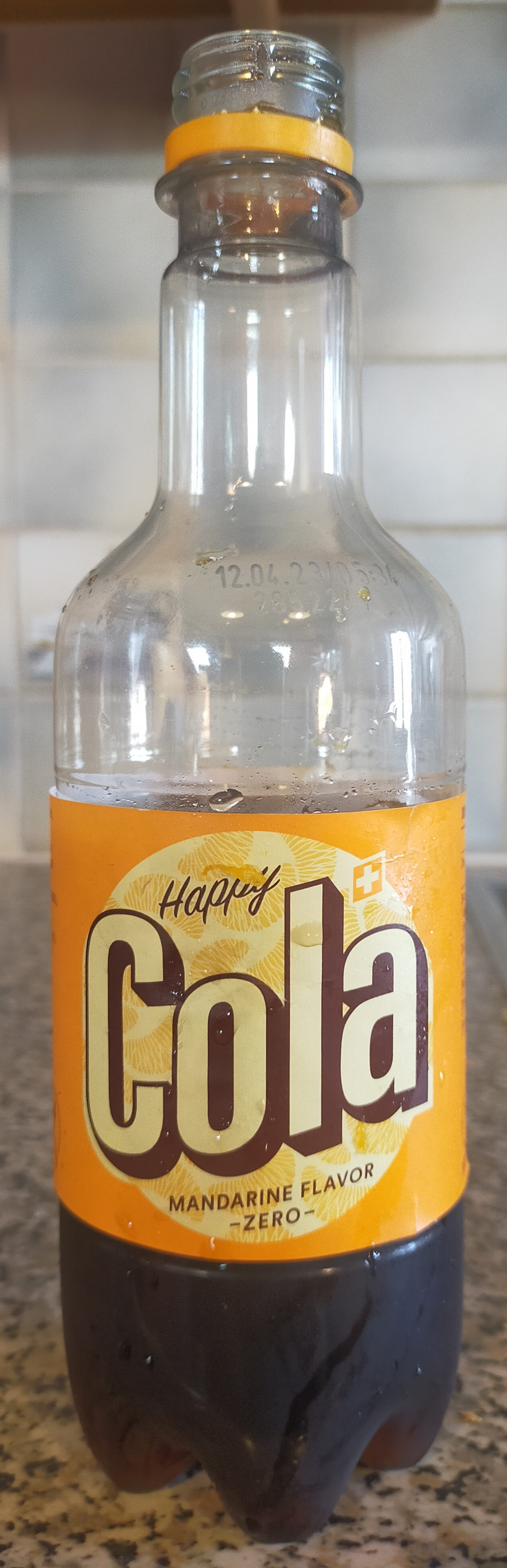 Happy Cola Mandarine flavor zero - Wiederverwertungsanweisungen und/oder Verpackungsinformationen - fr