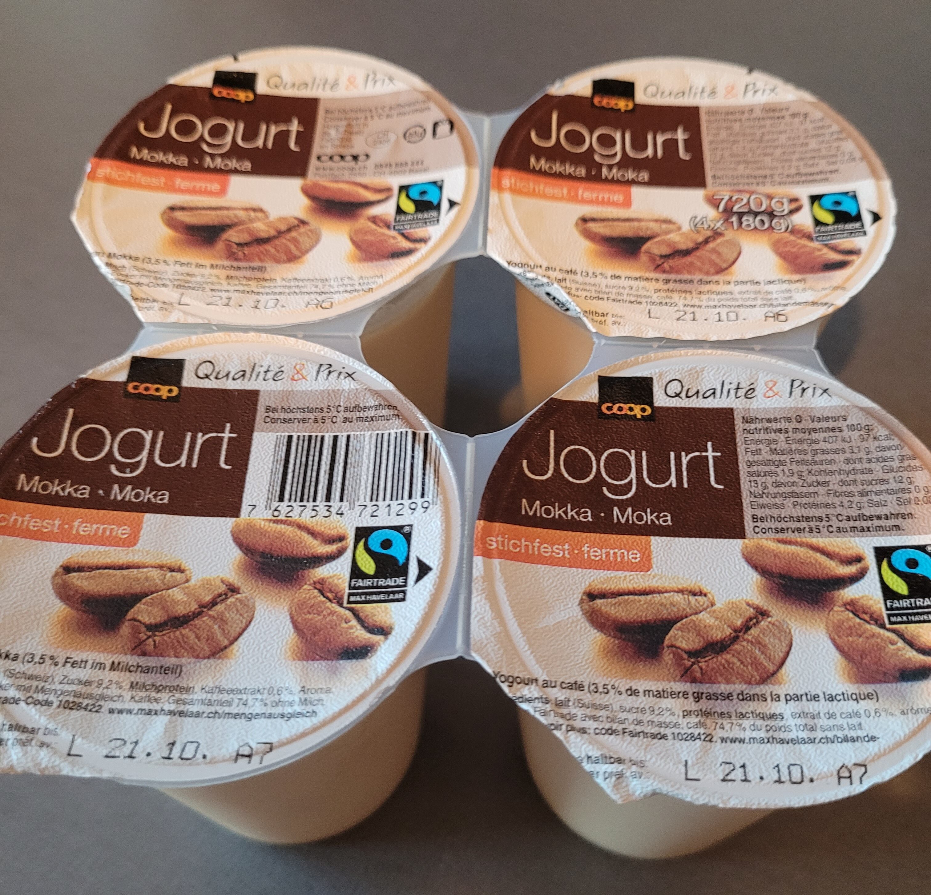 Jogurt - Istruzioni per il riciclaggio e/o informazioni sull'imballaggio - fr