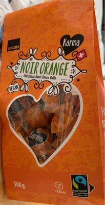 Noir Orange choco balls - Product - fr