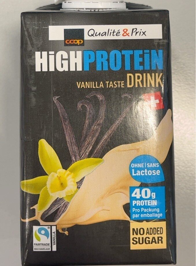 High Protein Vanilla Taste Drink - Prodotto - de