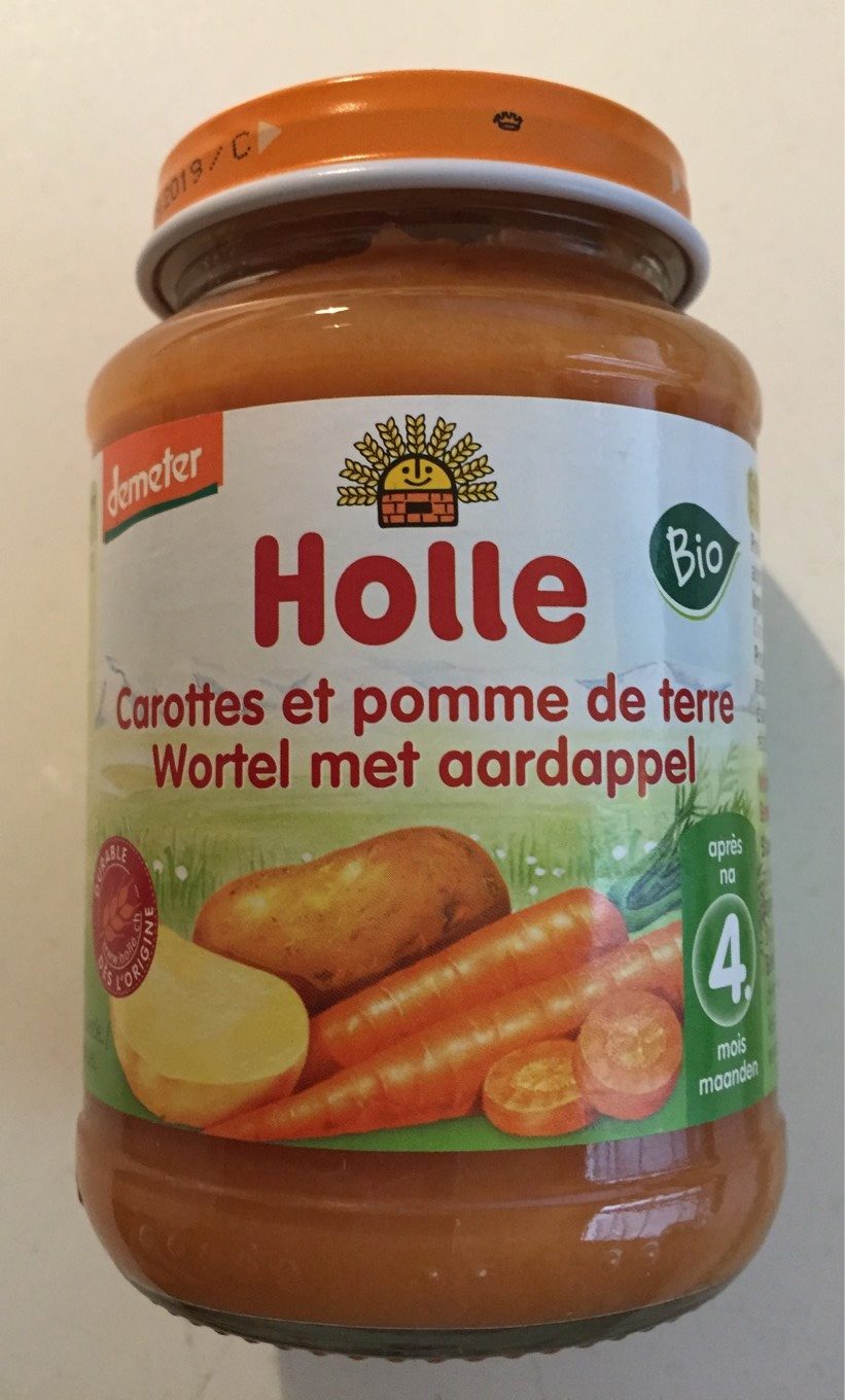 Petit Pot Carotte-pdt - Produit