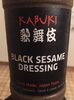 Black Sesame Dressing - Product