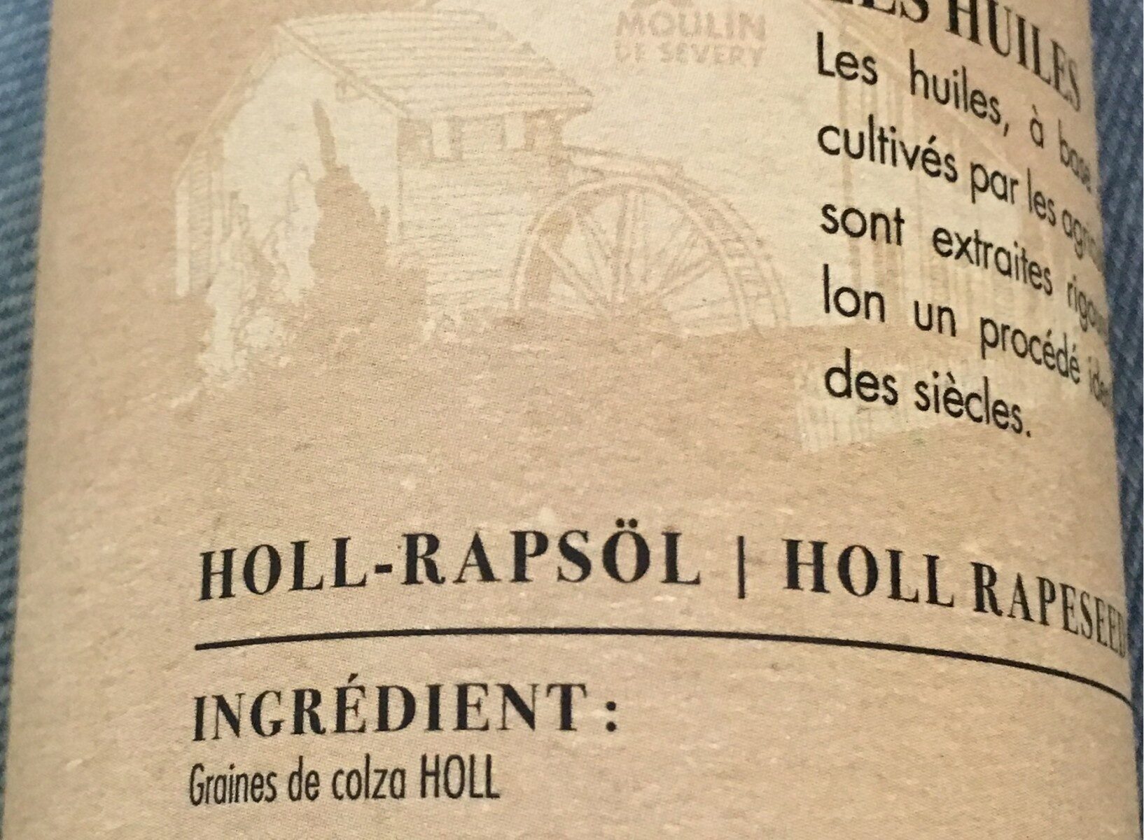 Huile de Colza - Ingredienti - fr
