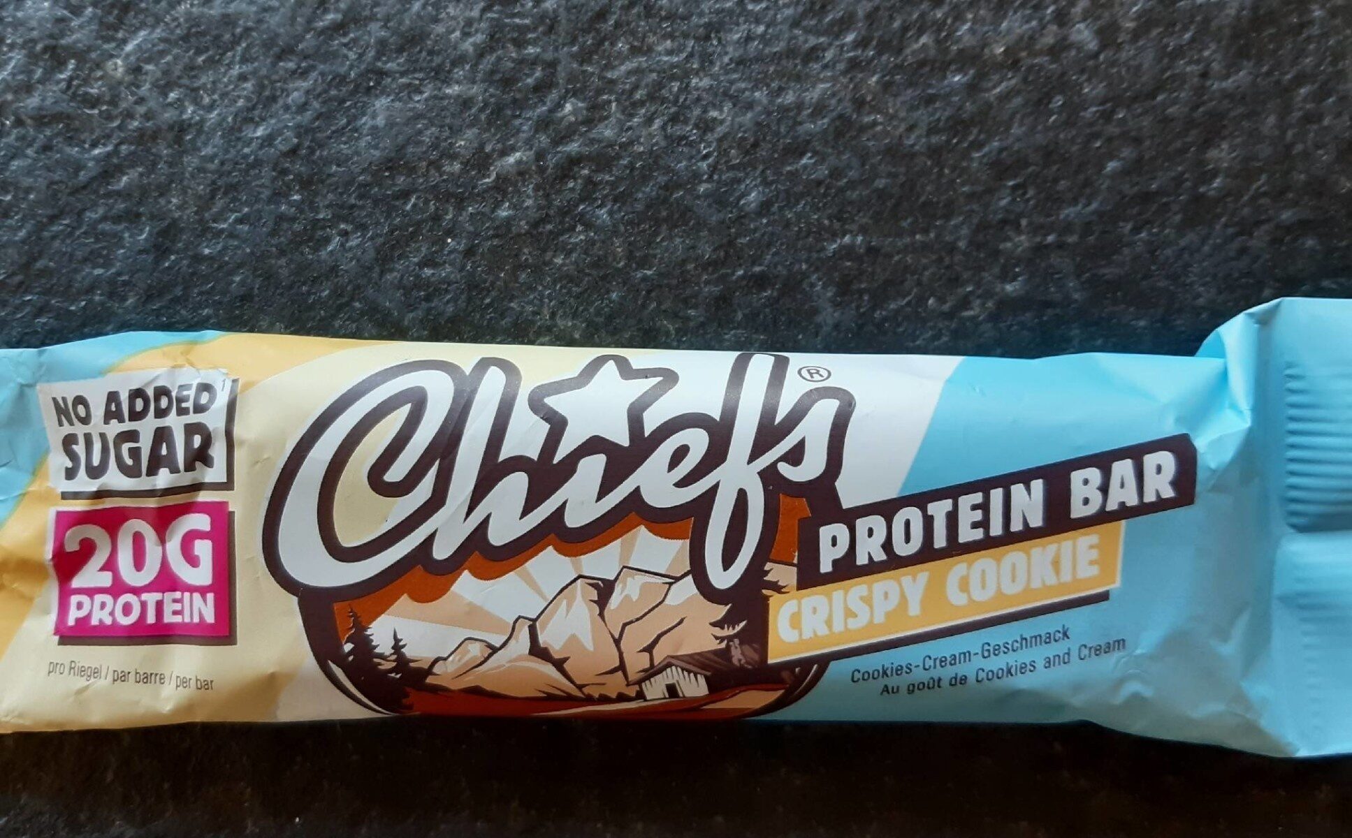 Chiefs, Protein Bar, Crispy Cookie - Prodotto - fr