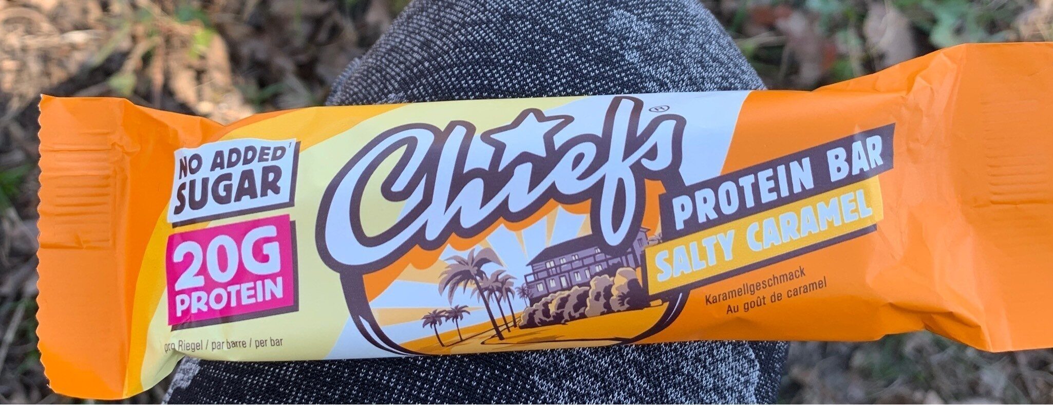 Chiefs protein bar Salty Caramel - Producte - fr