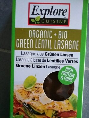 Grüne Linsen Lasagne - Produkt - en