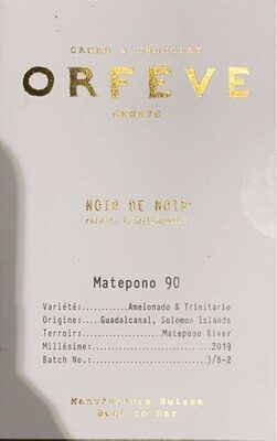 Noir de Noir ; Matepono 90 - Produit