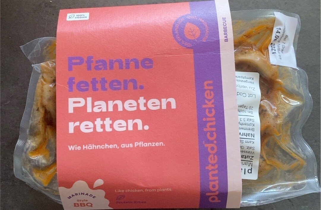 Planted.chicken barbecue - Produkt