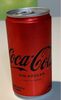 Coca cola sin azucar - Produkt