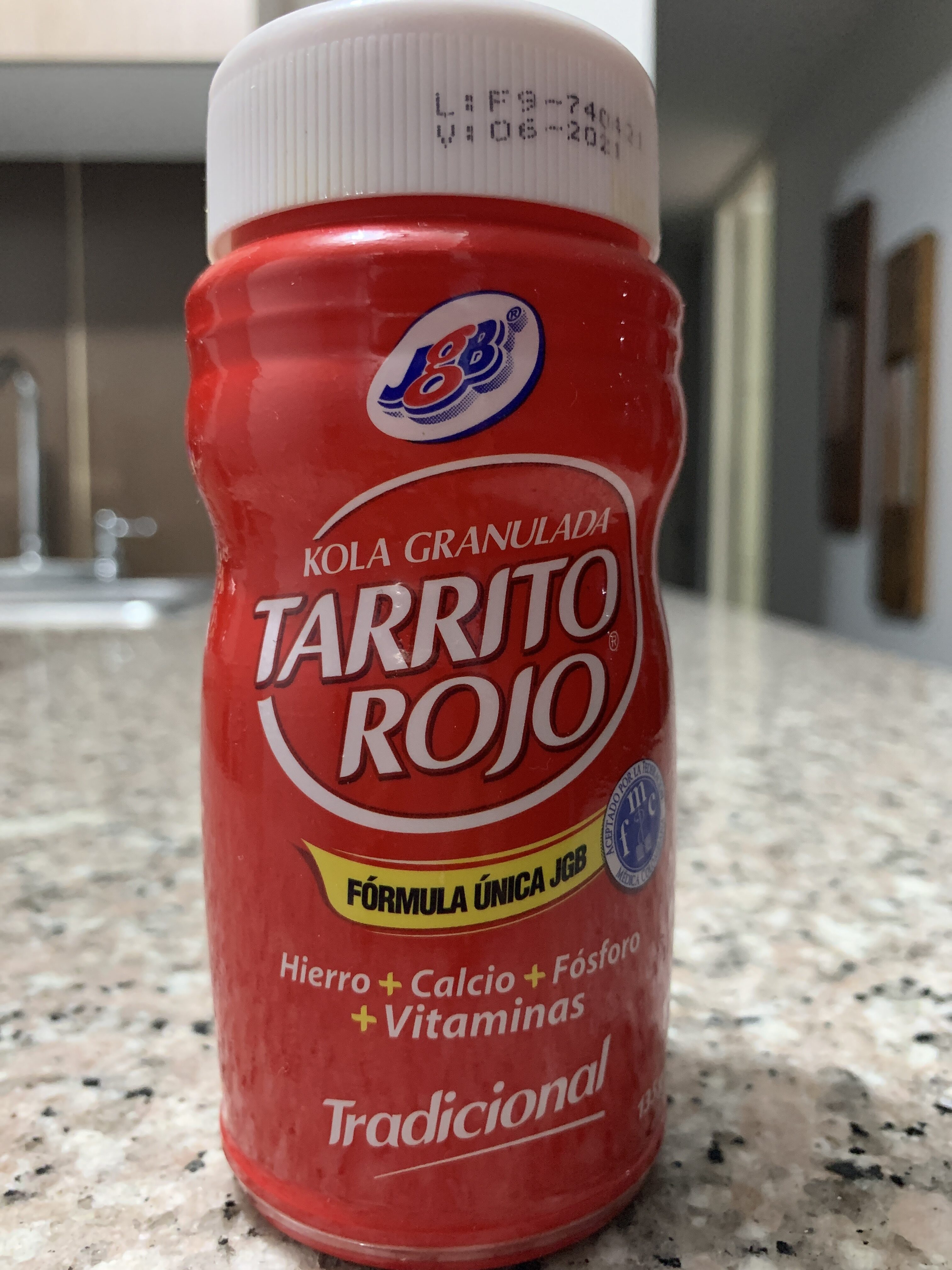 Kola Granulada Tarrito Rojo - Producto