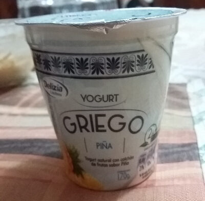 Yogurt Griego Piña - Product - es