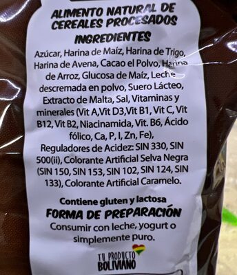 Chocopotamos - Ingrédients - es