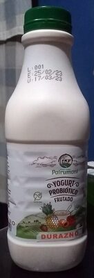 Yogurt Probiótico Frutado Durazno - Producto