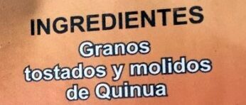 Pito de Quinoa - Ingrediënten - es