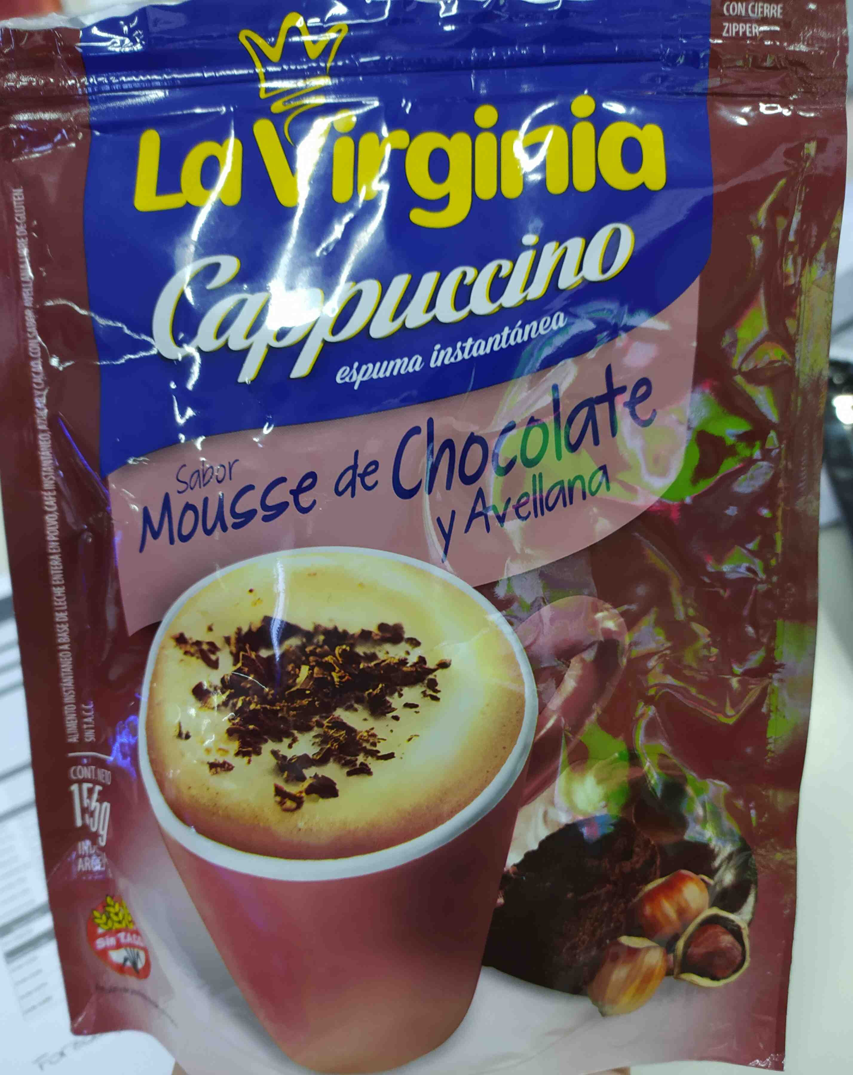 Capuccino sabor Mousse de Chocolate y Avellanas - Product
