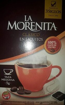 Hacer parcialidad hermosa Café en saquitos clásico - La Morenita - 100 g