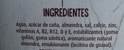 Almendra - Ingredienser - es