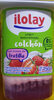 yogur descremado colchón con trozos de frutilla - Produit