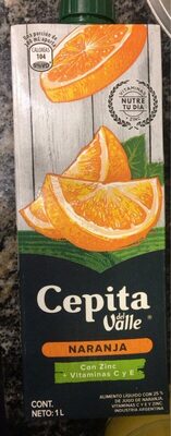 Cepita del Valle naranja - Produkt - es