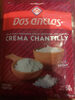 Polvo para preparar Crema Artificial con sabor a Chantilly - Producto