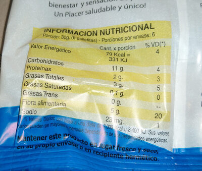 Marbe - Nutrition facts - es