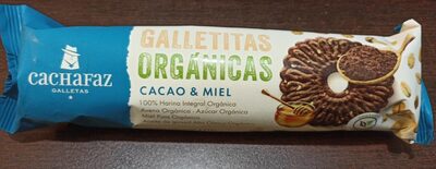 Galletitas orgánicas cacao y miel - Producte - es