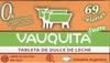 Tableta de dulce de leche "Vauquita" Suave - Product