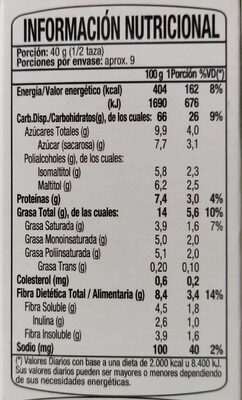 Granola con trocitos de Berries - Tableau nutritionnel