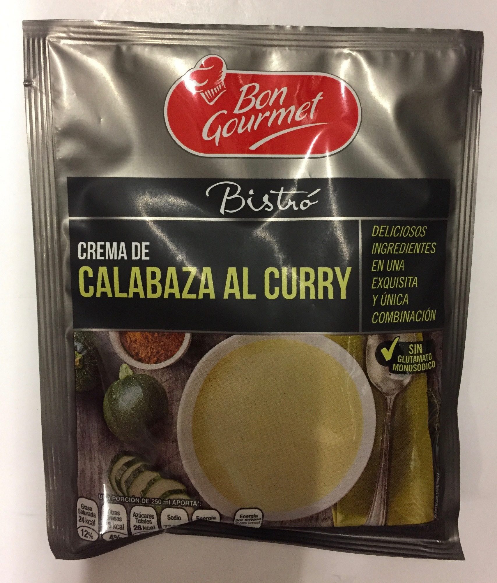 Crema de Calabaza al curry - Producto