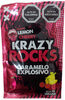 Dulce Locura • Krazy Rocks Caramelo Explosivo sabor Lemon Cherry 7 g - Produit