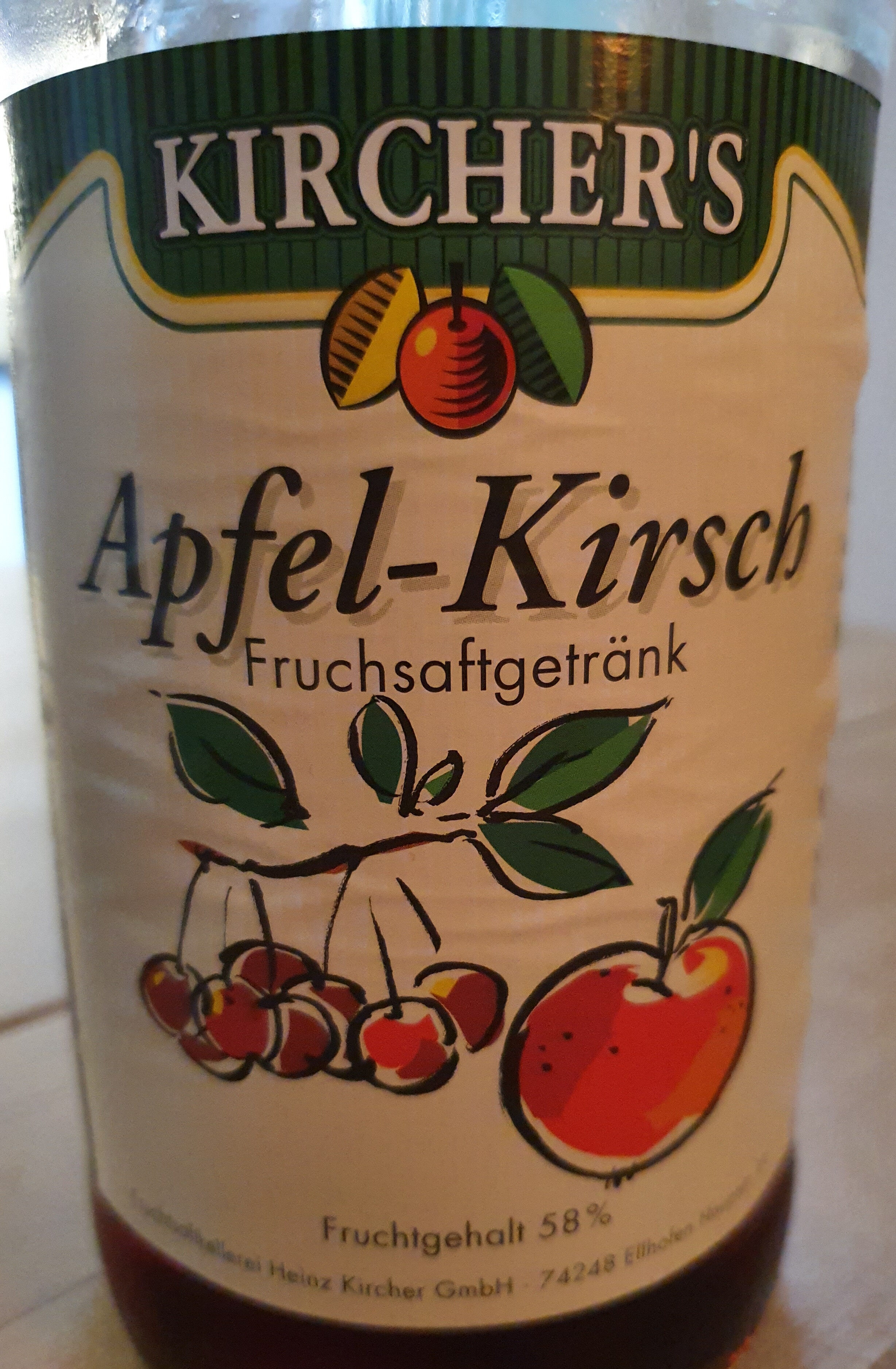 Apfel-Kirsch - Producto - de