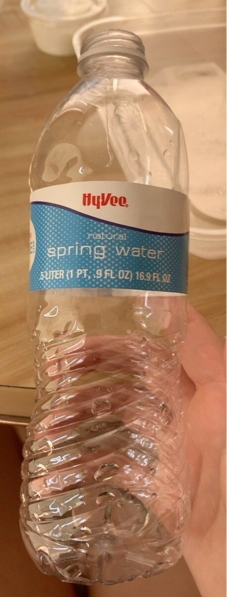 HyVee natural spring water - Product