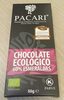 Chocolate ecológico 60% esmeraldas - Product