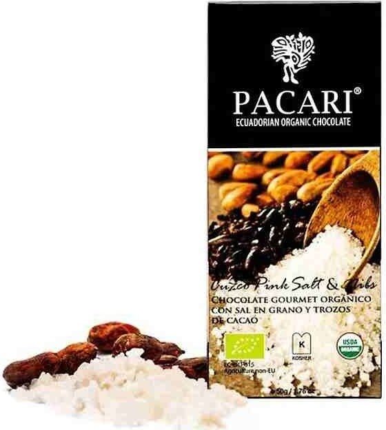 Chocolate Orgánico con Sal de Cuzco & Nibs - Product - fr