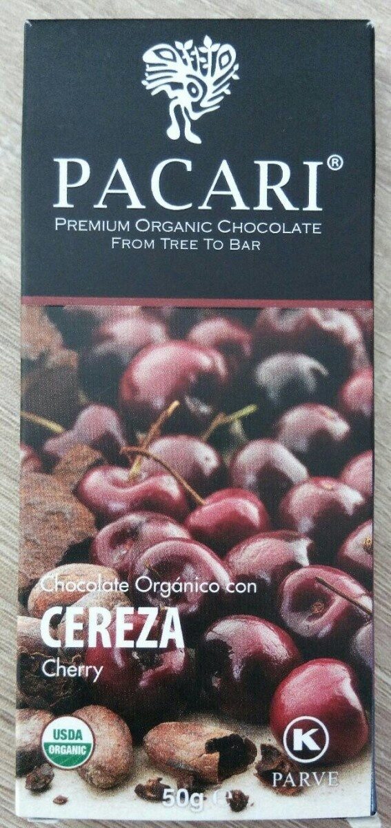 Barras De Chocolate 60% Cacao Con Cereza - Product - fr