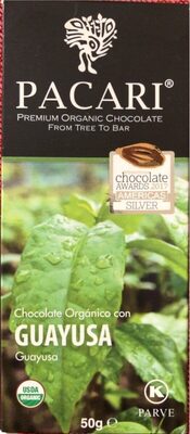 Chocolate Organica con Guayusa - Product - fr