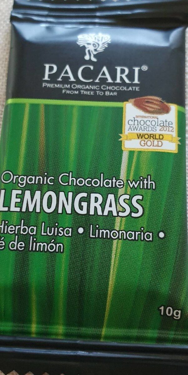 Chocolate lemongrass - Product - es