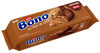 Biscoito Recheio Doce De Leite Cobertura Chocolate Ao Leite Bono Pacote 109g - Produto