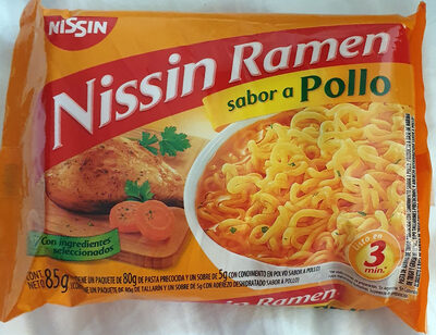 Nissin Ramen sabor a Pollo - 产品 - es