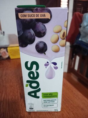 Bebida à Base De Soja Uva Ades Caixa 1l - Product