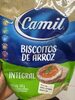 Mini Biscoitos de Arroz Integral Camil Natural - Product