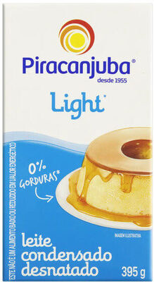 Leite Condensado Desnatado Light Piracanjuba Caixa 405g - Product - pt